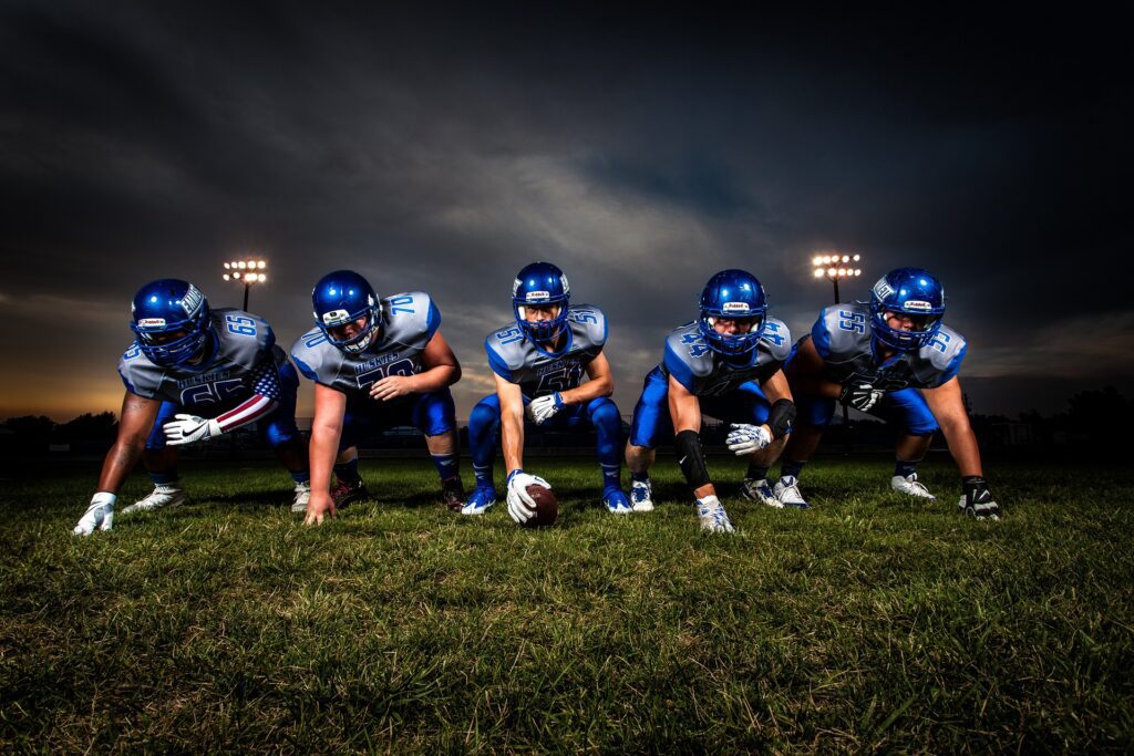 Offensive and Defensive Lineman